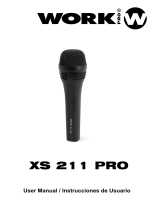 Work-pro XS 211 PRO User manual