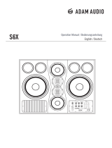 Adam S6X User manual