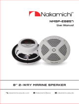 Nakamichi NMSP-E8057 User manual