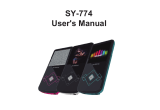 Sytech SY-774 User manual