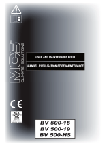 Master BV 500 MCS 110-120V 60HZ Owner's manual