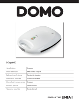 Domo FAMILY CROQUES DO9166C Owner's manual