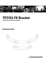 Turbosound TPZ153-FK Quick start guide