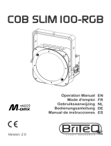 Briteq COB SLIM100-RGB  User manual