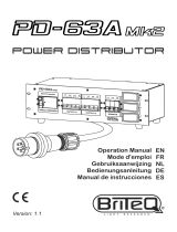 Briteq PD-63A Mk2 / GER-NL Owner's manual