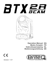 Briteq BTX-BEAM 2R Owner's manual