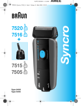 Braun 7520, 7516, 7515, 7505 Syncro User manual