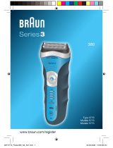 Braun 380, Series 3 User manual