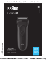 Braun Rasoir électrique SERIES 3 3000S User manual