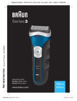 Braun 380s-4, 340s-4, Series 3 User manual