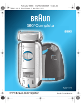 Braun 8995, 360°Complete User manual