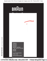 Braun SERIE 5 5040S WET&DRY User manual