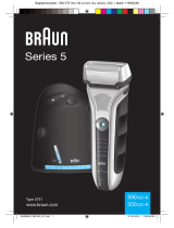 Braun 590cc-4, 550cc-4, Series 5 User manual