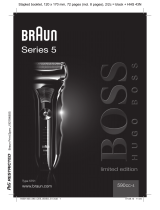 Braun 590cc-4, Series 5, limited edition, Hugo Boss User manual