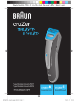 Braun cruZer6 beard&head, cruZer5 beard&head User manual