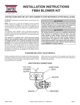 American Hearth FBB4 Blower Kit Owner's manual