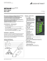 Gossen MetraWatt METRALINE RCD-CHECK Operating instructions