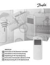Danfoss CF-RC Remote Controller Installation guide