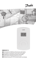 Danfoss CF-RD Room Thermostat Installation guide