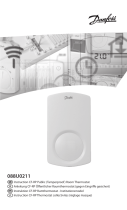 Danfoss CF-RP Public (Tamperproof) Room Thermostat Installation guide