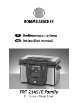 Rommelsbacher FRT 2145/E Owner's manual