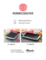 Rommelsbacher CT 3403/TC WIENEU Owner's manual