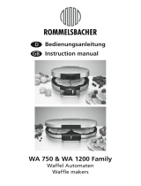 Rommelsbacher WA 1200 WIENEU Owner's manual