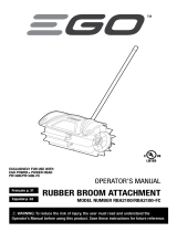 EGO RBA2100 Owner's manual