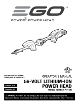 EGO  MHC1502  Owner's manual