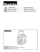 Makita XRM06B User manual