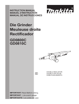 Makita GD0800C User manual