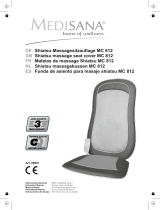 Medisana Shiatsu massagekussen MC 812 Owner's manual