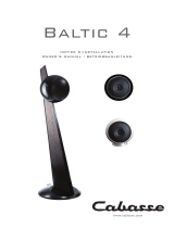 CABASSE Baltic 4 on wall Owner's manual