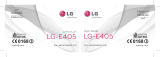 LG LGE405.APRTBK User manual