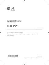 LG 32LM550BPLB Owner's manual