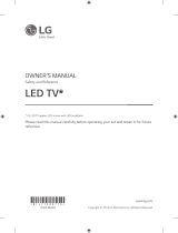 LG 43LM6500PLB Owner's manual