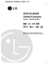LG DV8800E4A User manual
