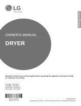 LG DLEX3700V Owner's manual