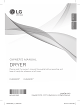 LG DLGX8001V Owner's manual