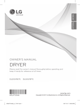 LG DLEX5780WE Owner's manual