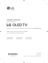LG OLED55GXPUA Owner's manual