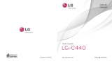 LG LGC440 Owner's manual