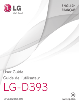 LG LGD393 Owner's manual