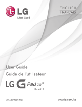 LG LGV411.ARGSTN Owner's manual