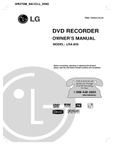 LG DR275-M Owner's manual