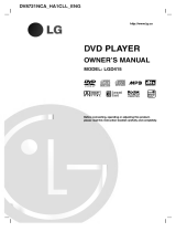 LG DV8721NCA Owner's manual