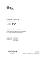 LG 43LM6300PUB Owner's manual