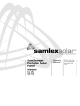 Samlexpower SC-05 Owner's manual