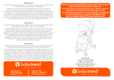 Baby Trend Tango Mini Stroller Owner's manual