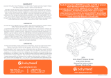 Baby Trend Sit N' Stand Double Stroller Owner's manual